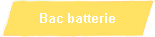 Bac batterie